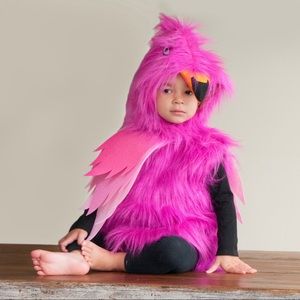 NEW - Flamingo Baby Costume Halloween 12-24 month